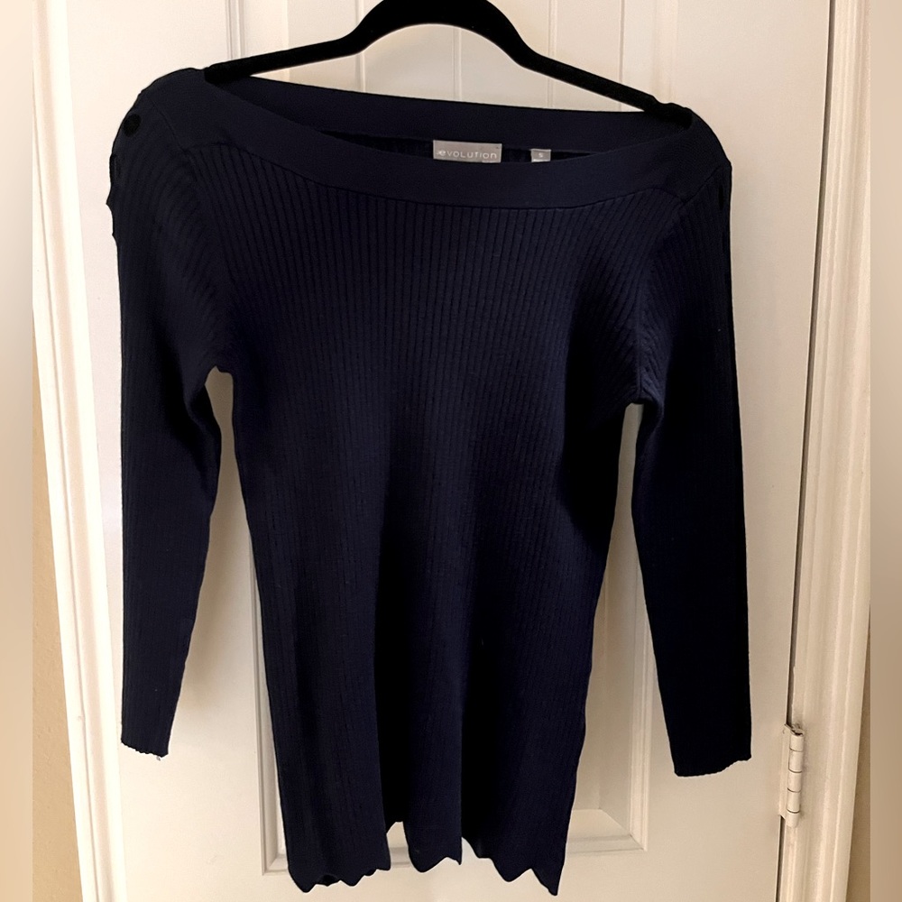 Navy Blue Sweater